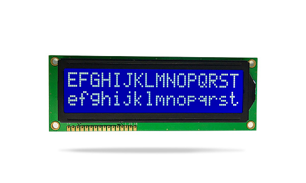 字符型液晶模塊JXD1602E 蘭屏白光