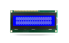 字符型液晶模塊JXD1602A STN負(fù)顯蘭屏 白光